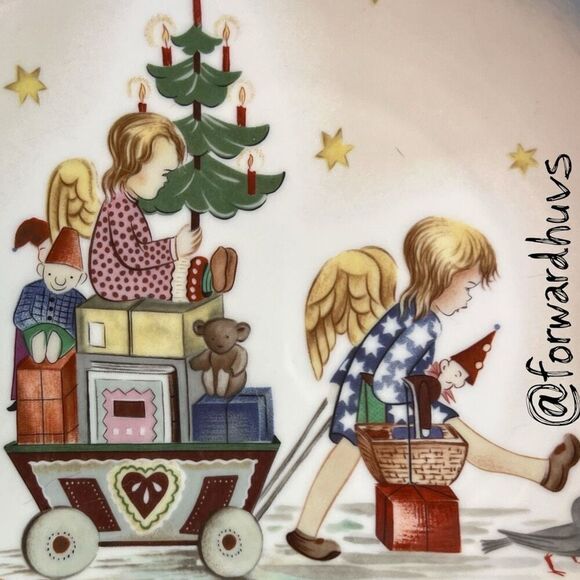 1980 Schmid “Parade into Toyland” Christmas Plate – Berta Hummel - No Box - Picture 6 of 7